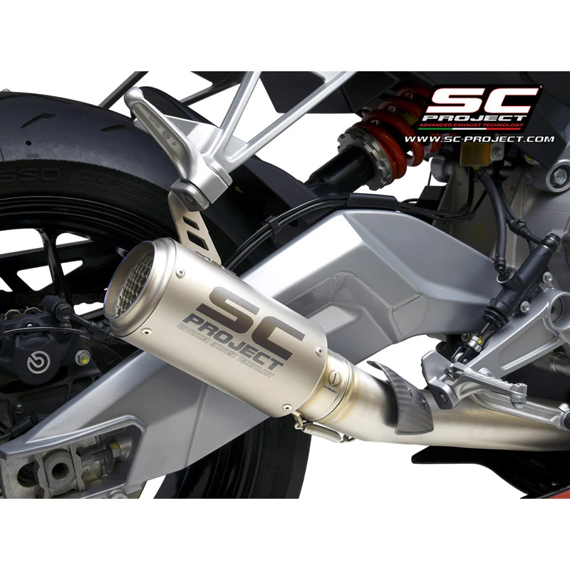 SC-Project A23-AC36TR CR-T Full Exhaust, Titanium For Aprilia RS/Tuono 660 (2020-) 2 SC-Project A23-AC36TR CR-T Full Exhaust, Titanium For Aprilia RS/Tuono 660 (2020-) - Image 2