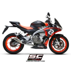 SC-Project A23-AC36TR CR-T Full Exhaust, Titanium For Aprilia RS/Tuono 660 (2020-) 7 SC-Project A23-AC36TR CR-T Full Exhaust, Titanium For Aprilia RS/Tuono 660 (2020-) -MotorVision Store sc project a23 ac36tr cr t full exhaust image3