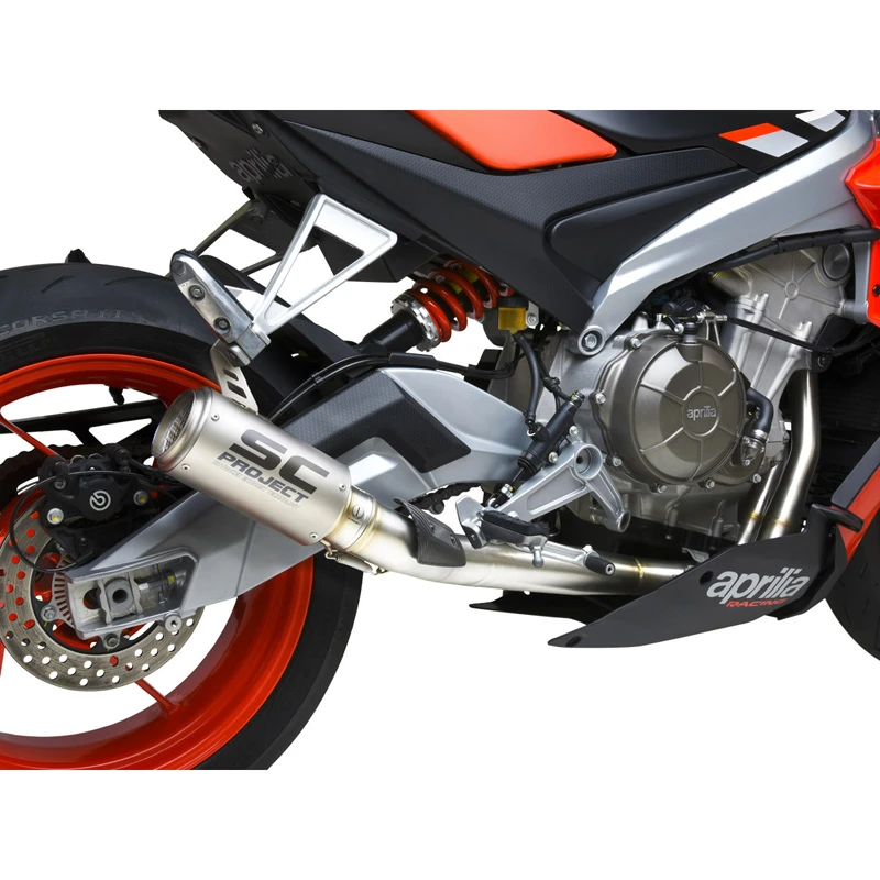 SC-Project A23-AC36TR CR-T Full Exhaust, Titanium For Aprilia RS/Tuono 660 (2020-) 1 SC-Project A23-AC36TR CR-T Full Exhaust, Titanium For Aprilia RS/Tuono 660 (2020-)