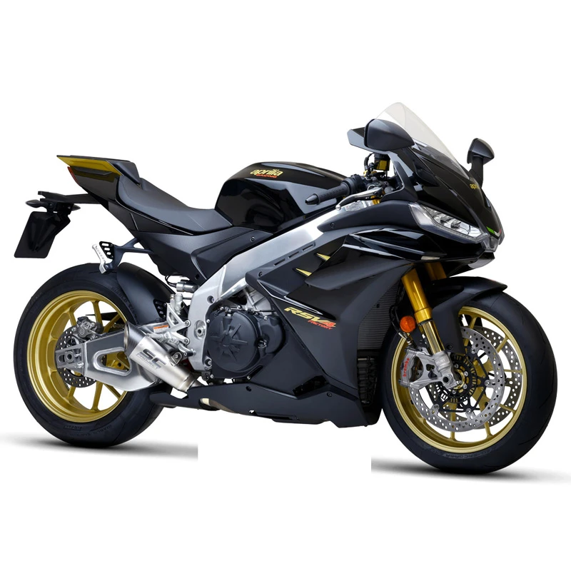 SC-Project A27-T41T S1 Slip-on Exhaust, Titanium For Aprilia RSV4 1100 '21- 1 SC-Project A27-T41T S1 Slip-on Exhaust, Titanium For Aprilia RSV4 1100 '21-