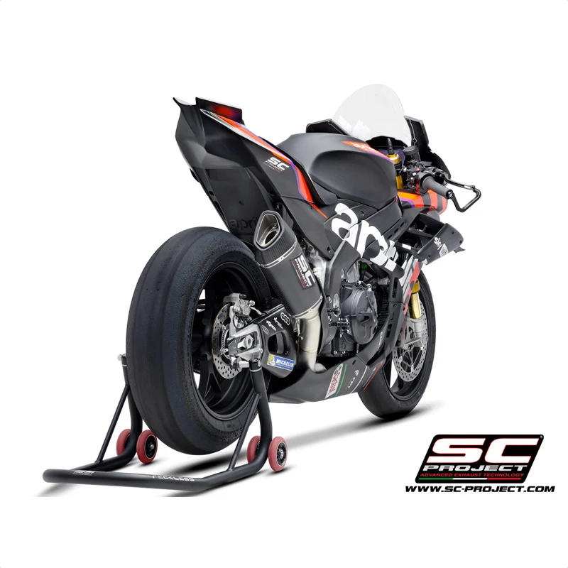 SC-Project A27-TC93C SC1-R Full Exhaust, 350mm For Aprilia RSV4 1100/Factory '21- 7 SC-Project A27-TC93C SC1-R Full Exhaust, 350mm For Aprilia RSV4 1100/Factory '21- - Image 7