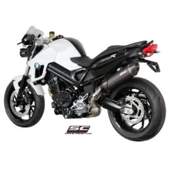 SC-Project B01-02SE Oval Sport Edition Exhaust For BMW F800R (2009-2014)