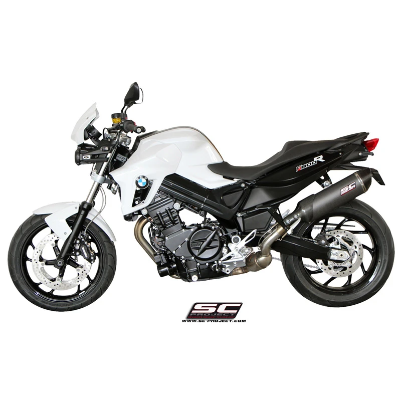 SC-Project B01-02SE Oval Sport Edition Exhaust For BMW F800R (2009-2014) 4 SC-Project B01-02SE Oval Sport Edition Exhaust For BMW F800R (2009-2014) - Image 4