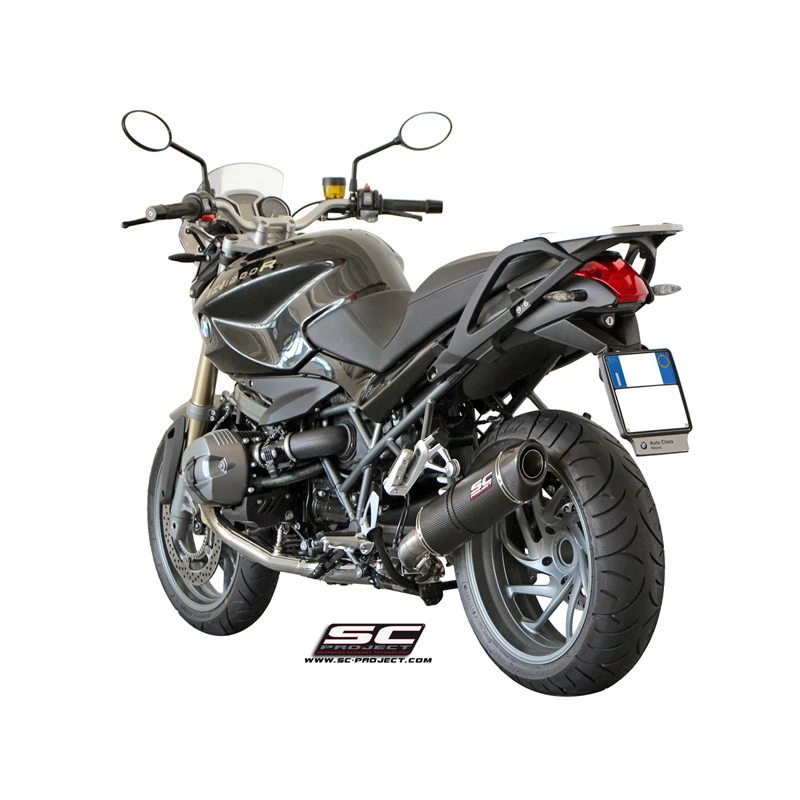 SC-Project B07-02C Oval Matte Carbon Exhaust For BMW R1200R (2008-2010) 2 SC-Project B07-02C Oval Matte Carbon Exhaust For BMW R1200R (2008-2010) - Image 2