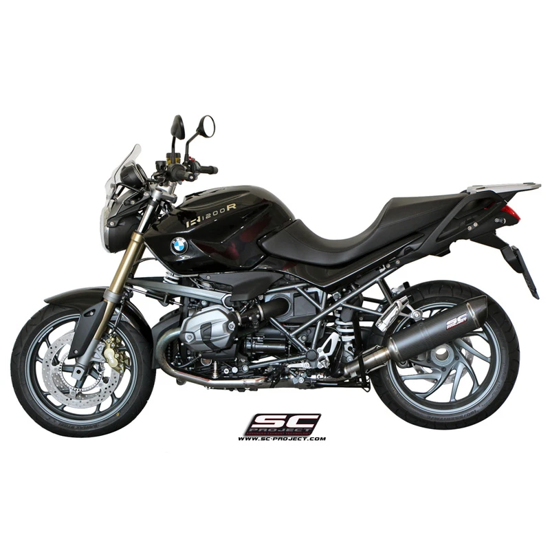 SC-Project B07-02C Oval Matte Carbon Exhaust For BMW R1200R (2008-2010) 3 SC-Project B07-02C Oval Matte Carbon Exhaust For BMW R1200R (2008-2010) - Image 3
