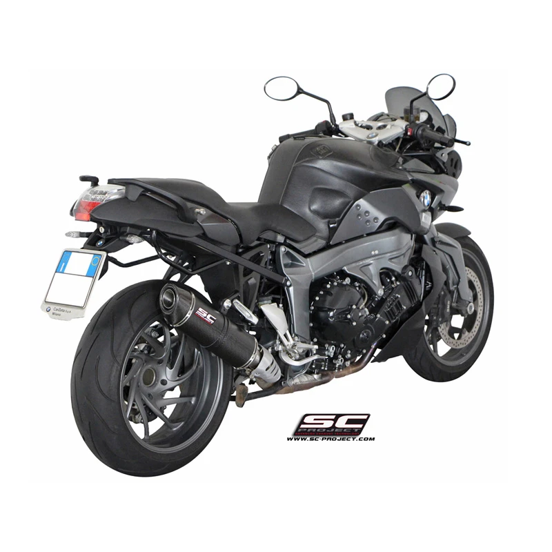 SC-Project B14-02C Oval Matte Carbon Exhaust For BMW K1300R / S (2009-2015) 2 SC-Project B14-02C Oval Matte Carbon Exhaust For BMW K1300R / S (2009-2015) - Image 2