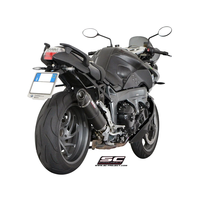 SC-Project B14-02C Oval Matte Carbon Exhaust For BMW K1300R / S (2009-2015) 3 SC-Project B14-02C Oval Matte Carbon Exhaust For BMW K1300R / S (2009-2015) - Image 3