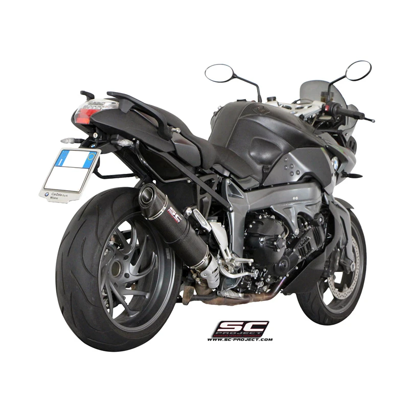 SC-Project B14-02C Oval Matte Carbon Exhaust For BMW K1300R / S (2009-2015) 1 SC-Project B14-02C Oval Matte Carbon Exhaust For BMW K1300R / S (2009-2015)