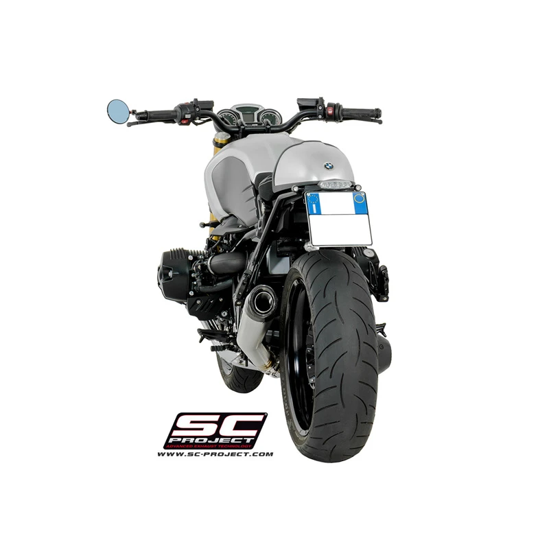 SC-Project B18-21A Angled Conic Exhaust For BMW RnineT / Racer (2014-) 2 SC-Project B18-21A Angled Conic Exhaust For BMW RnineT / Racer (2014-) - Image 2