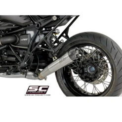 SC-Project B18-21A Angled Conic Exhaust For BMW RnineT / Racer (2014-) 10 SC-Project B18-21A Angled Conic Exhaust For BMW RnineT / Racer (2014-) -MotorVision Store sc project b18 21a angled conic exhaust image5