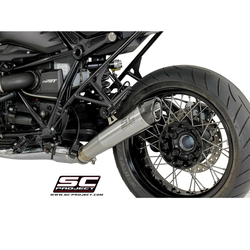 SC-Project B18-21A Angled Conic Exhaust For BMW RnineT / Racer (2014-) 5 SC-Project B18-21A Angled Conic Exhaust For BMW RnineT / Racer (2014-) - Image 5