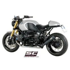 SC-Project B18-37-70SMB Conic "70s Style" Exhaust, Black For BMW RnineT / Racer (2014-) 10 SC-Project B18-37-70SMB Conic "70s Style" Exhaust, Black For BMW RnineT / Racer (2014-) -MotorVision Store sc project b18 37 70smb conic 70s style exhaust image5