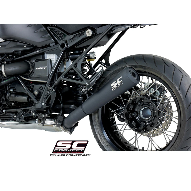 SC-Project B18-37-70SMB Conic "70s Style" Exhaust, Black For BMW RnineT / Racer (2014-) 1 SC-Project B18-37-70SMB Conic "70s Style" Exhaust, Black For BMW RnineT / Racer (2014-)