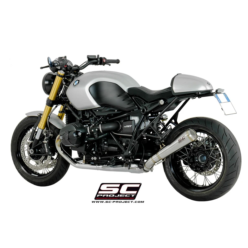 SC-Project B18-37A70S Conic "70s Style" Exhaust For BMW / R NineT / (2014-) 5 SC-Project B18-37A70S Conic "70s Style" Exhaust For BMW / R NineT / (2014-) - Image 5