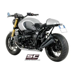 SC-Project B18-D39-70SMB Dual Conic "70s Style" Exhaust For BMW RnineT / Racer (2014-) 9 SC-Project B18-D39-70SMB Dual Conic "70s Style" Exhaust For BMW RnineT / Racer (2014-) -MotorVision Store sc project b18 d39 70smbal conic 70s exhaust image4