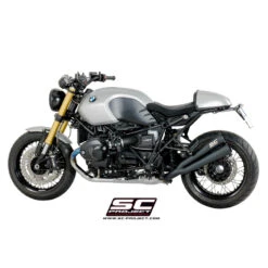 SC-Project B18-D39-70SMB Dual Conic "70s Style" Exhaust For BMW RnineT / Racer (2014-) 10 SC-Project B18-D39-70SMB Dual Conic "70s Style" Exhaust For BMW RnineT / Racer (2014-) -MotorVision Store sc project b18 d39 70smbal conic 70s exhaust image5