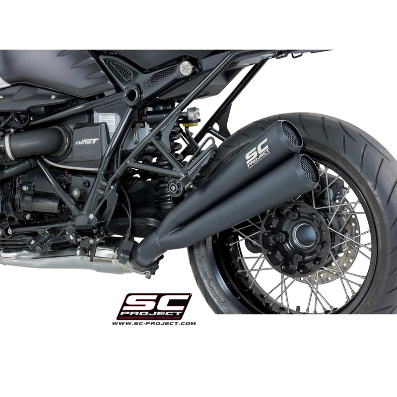 SC-Project B18-D39-70SMB Dual Conic "70s Style" Exhaust For BMW RnineT / Racer (2014-) 1 SC-Project B18-D39-70SMB Dual Conic "70s Style" Exhaust For BMW RnineT / Racer (2014-)