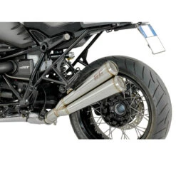 SC-Project B18-D39A70S Dual Conic "70s Style" Exhaust For BMW RnineT / Racer (2014-)