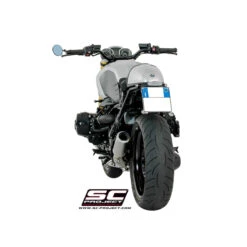 SC-Project B18-T38T CR-T With Titanium Link Pipe Exhaust For BMW RnineT / Racer (2014-) -MotorVision Store sc project b18 t38t cr t titanium link exhaust image3