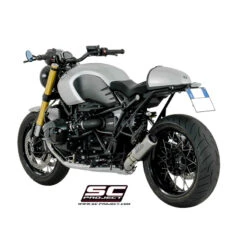 SC-Project B18-T38T CR-T With Titanium Link Pipe Exhaust For BMW RnineT / Racer (2014-) -MotorVision Store sc project b18 t38t cr t titanium link exhaust image4