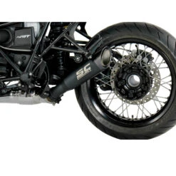 SC-Project B18-T41MB S1 Slip-on Exhaust, Black For BMW R NineT '14-'19