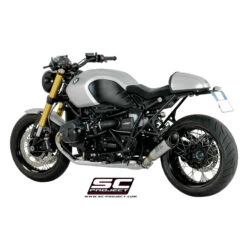 SC-Project B18-T41T S1 Low Mount Exhaust For BMW RnineT / Racer (2014-) -MotorVision Store sc project b18 t41t s1 low mount exhaust image5