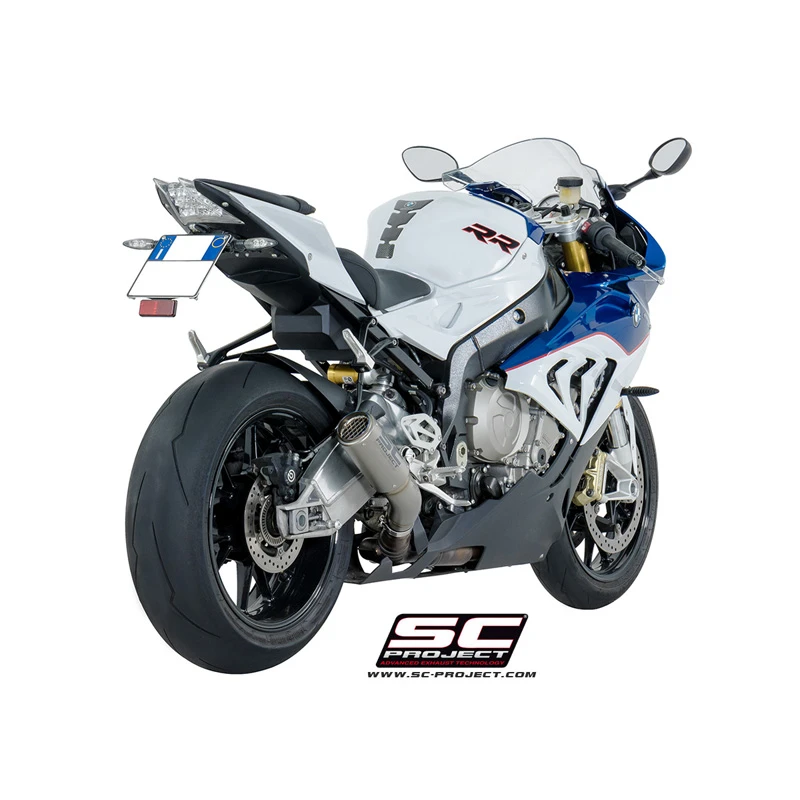 SC-Project B20-T36C CR-T With Titanium Link Pipe, Exhaust For BMW S1000RR (2015-2016) 8 SC-Project B20-T36C CR-T With Titanium Link Pipe, Exhaust For BMW S1000RR (2015-2016) - Image 8
