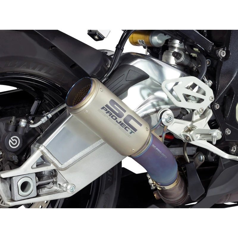 SC-Project B20-T36C CR-T With Titanium Link Pipe, Exhaust For BMW S1000RR (2015-2016) 1 SC-Project B20-T36C CR-T With Titanium Link Pipe, Exhaust For BMW S1000RR (2015-2016)
