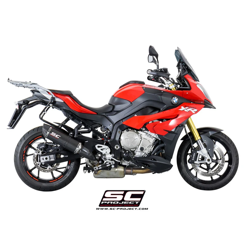 SC-Project B23-H01C Oval Slip-on Exhaust, Matte Carbon For BMW S 1000 XR (2017-) 2 SC-Project B23-H01C Oval Slip-on Exhaust, Matte Carbon For BMW S 1000 XR (2017-) - Image 2