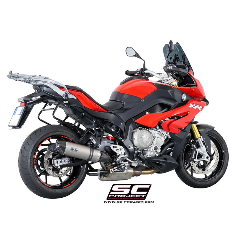 SC-Project B23-L01C Oval Low Mount Exhaust For BMW S1000XR (2015-current) 12 SC-Project B23-L01C Oval Low Mount Exhaust For BMW S1000XR (2015-current) - Image 12