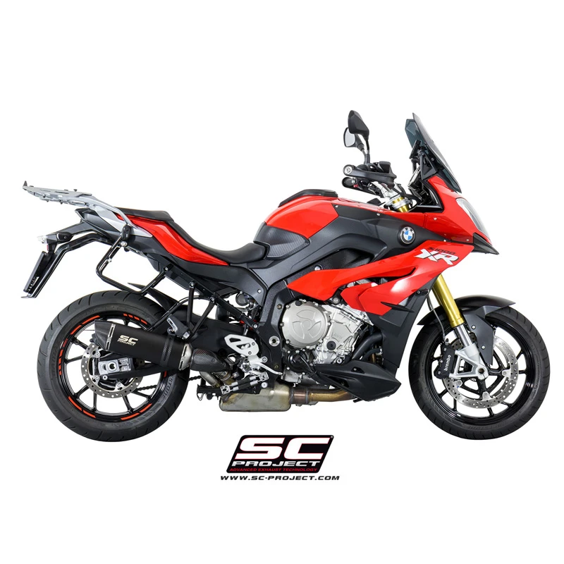 SC-Project B23-L01C Oval Low Mount Exhaust For BMW S1000XR (2015-current) 5 SC-Project B23-L01C Oval Low Mount Exhaust For BMW S1000XR (2015-current) - Image 5