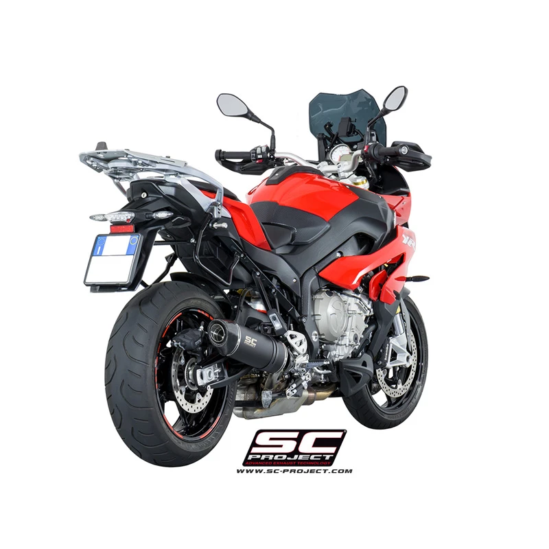 SC-Project B23-L01C Oval Low Mount Exhaust For BMW S1000XR (2015-current) 6 SC-Project B23-L01C Oval Low Mount Exhaust For BMW S1000XR (2015-current) - Image 6