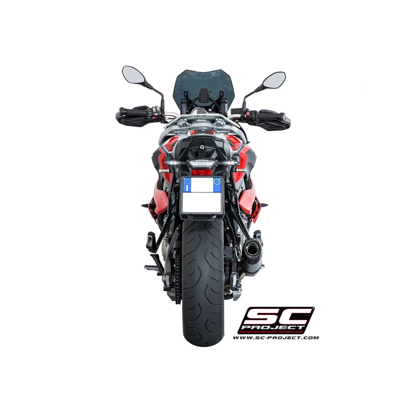 SC-Project B23-L01C Oval Low Mount Exhaust For BMW S1000XR (2015-current) 7 SC-Project B23-L01C Oval Low Mount Exhaust For BMW S1000XR (2015-current) - Image 7