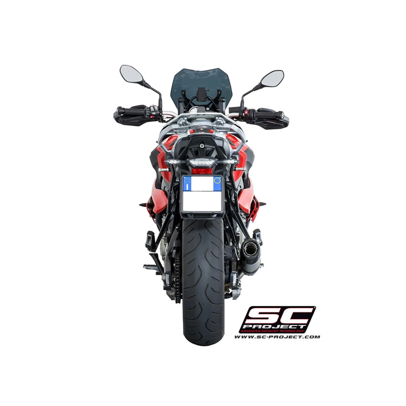 SC-Project B23-L01C Oval Low Mount Exhaust For BMW S1000XR (2015-current) 9 SC-Project B23-L01C Oval Low Mount Exhaust For BMW S1000XR (2015-current) - Image 9