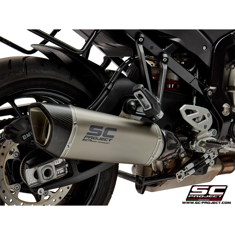 Sc-Project B23-L91 SC1-R Exhaust, Low Position For BMW S1000XR (2017-) 2 Sc-Project B23-L91 SC1-R Exhaust, Low Position For BMW S1000XR (2017-) - Image 2