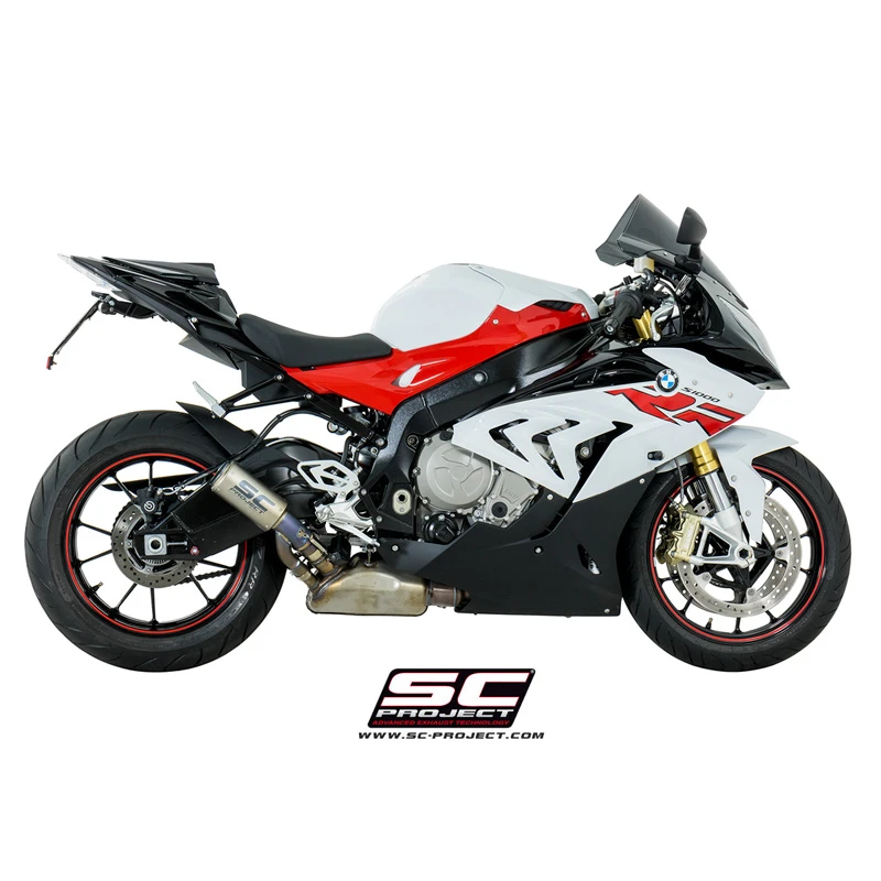 SC-Project B25-T36C CR-T With Titanium Link Pipe, Exhaust For BMW S1000RR (2017-current) 2 SC-Project B25-T36C CR-T With Titanium Link Pipe, Exhaust For BMW S1000RR (2017-current) - Image 2