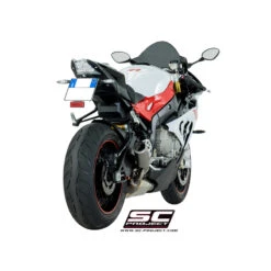 SC-Project B25-T36C CR-T With Titanium Link Pipe, Exhaust For BMW S1000RR (2017-current) 9 SC-Project B25-T36C CR-T With Titanium Link Pipe, Exhaust For BMW S1000RR (2017-current) -MotorVision Store sc project b25 t36c cr t with titanium link pipe image4