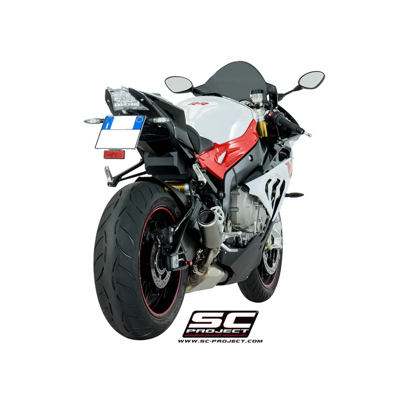 SC-Project B25-T36C CR-T With Titanium Link Pipe, Exhaust For BMW S1000RR (2017-current) 4 SC-Project B25-T36C CR-T With Titanium Link Pipe, Exhaust For BMW S1000RR (2017-current) - Image 4