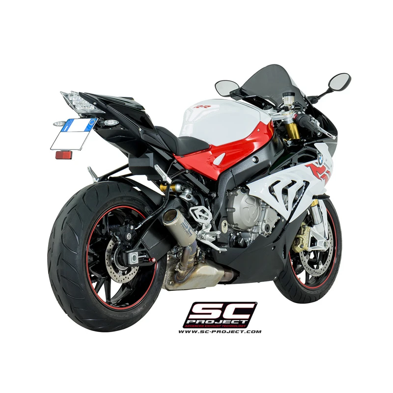 SC-Project B25-T36C CR-T With Titanium Link Pipe, Exhaust For BMW S1000RR (2017-current) 5 SC-Project B25-T36C CR-T With Titanium Link Pipe, Exhaust For BMW S1000RR (2017-current) - Image 5