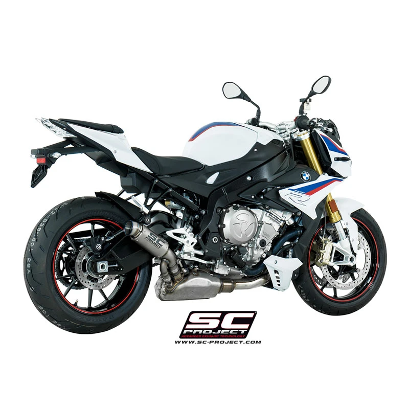 SC-Project B27-T70T GP70-R Slip-on Exhaust, Titanium For BMW S1000R (2017-2020) 4 SC-Project B27-T70T GP70-R Slip-on Exhaust, Titanium For BMW S1000R (2017-2020) - Image 4