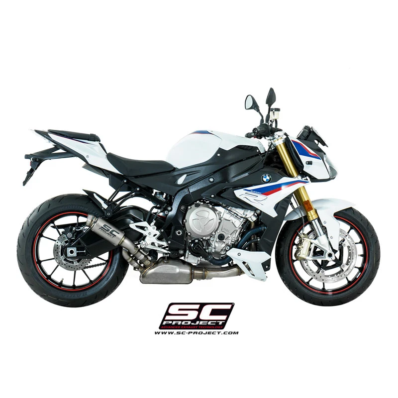 SC-Project B27-T70T GP70-R Slip-on Exhaust, Titanium For BMW S1000R (2017-2020) 5 SC-Project B27-T70T GP70-R Slip-on Exhaust, Titanium For BMW S1000R (2017-2020) - Image 5