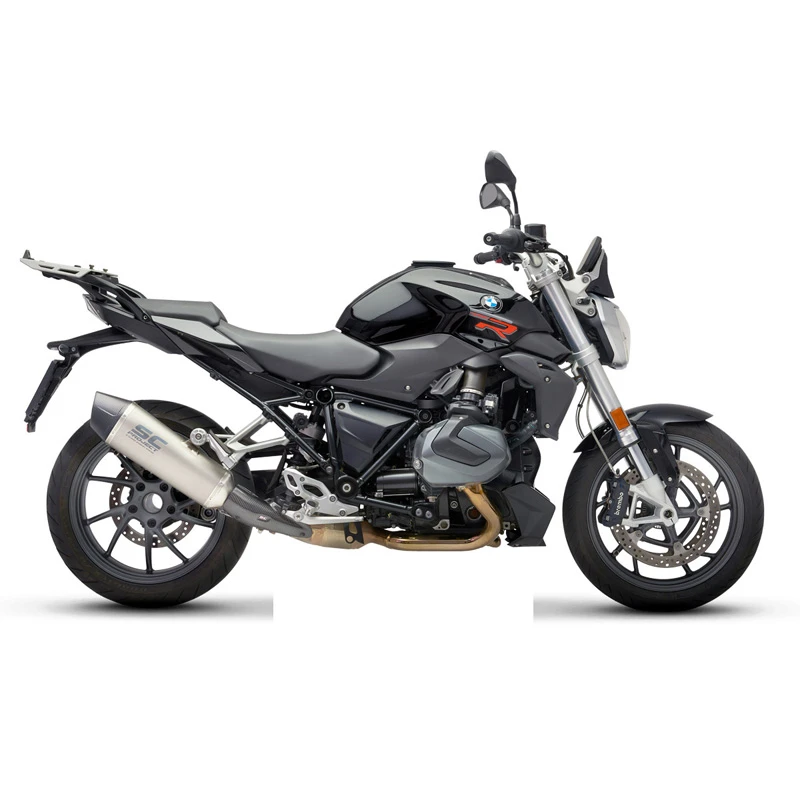 SC-Project B29-122T X-plorer II Slip-on Exhaust, Titanium For BMW R1200R/RS '17-'18 3 SC-Project B29-122T X-plorer II Slip-on Exhaust, Titanium For BMW R1200R/RS '17-'18 - Image 3