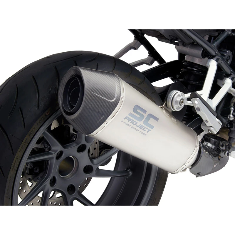 SC-Project B29-122T X-plorer II Slip-on Exhaust, Titanium For BMW R1200R/RS '17-'18 1 SC-Project B29-122T X-plorer II Slip-on Exhaust, Titanium For BMW R1200R/RS '17-'18