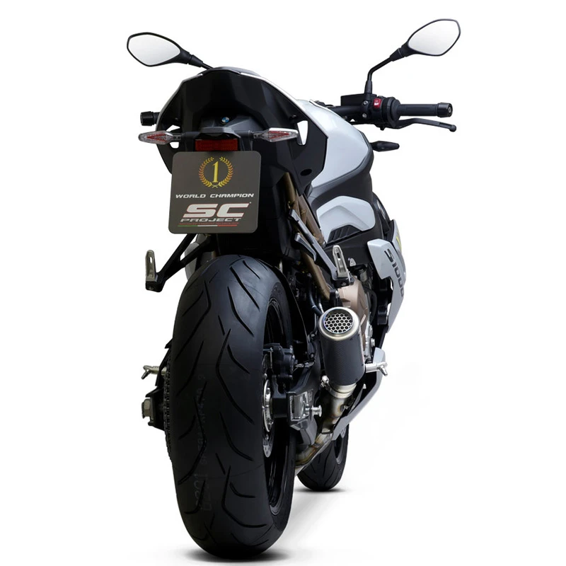 SC-Project B39-50CR CR-T Slip-on Exhaust, Carbon Fiber For BMW S1000R '21- 5 SC-Project B39-50CR CR-T Slip-on Exhaust, Carbon Fiber For BMW S1000R '21- - Image 5