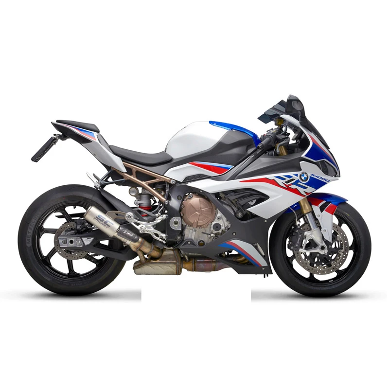 SC-Project B33-50TR CR-T Slip-on Exhaust, Titanium For BMW S1000RR / M '20- 2 SC-Project B33-50TR CR-T Slip-on Exhaust, Titanium For BMW S1000RR / M '20- - Image 2