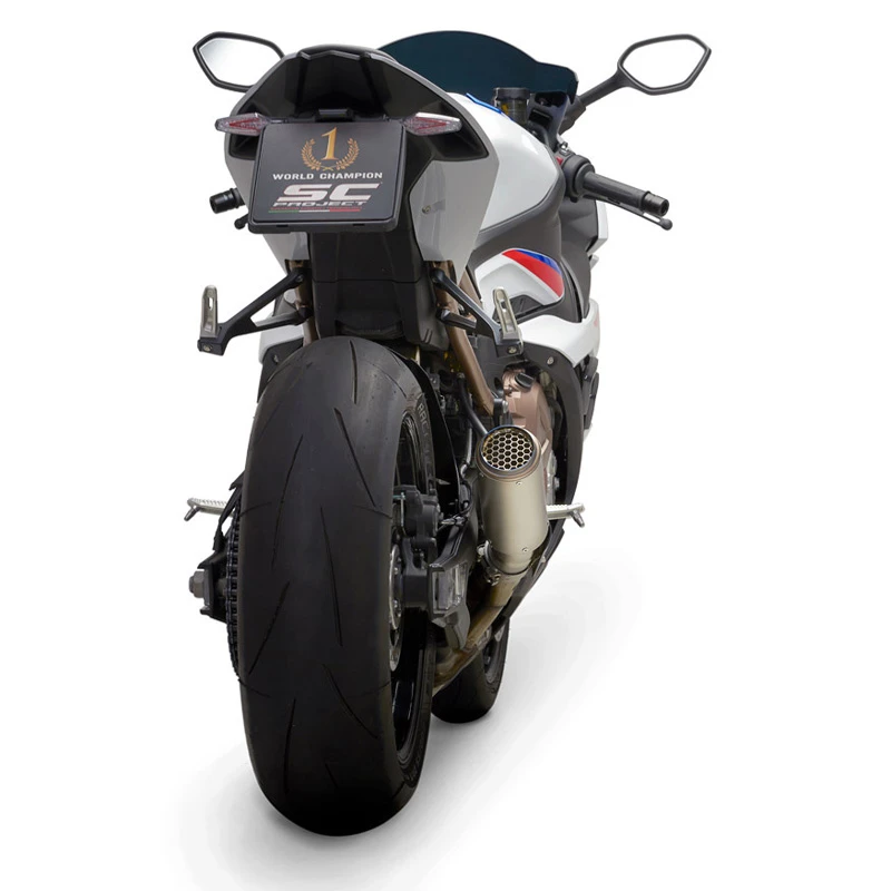 SC-Project B33-50TR CR-T Slip-on Exhaust, Titanium For BMW S1000RR / M '20- 3 SC-Project B33-50TR CR-T Slip-on Exhaust, Titanium For BMW S1000RR / M '20- - Image 3