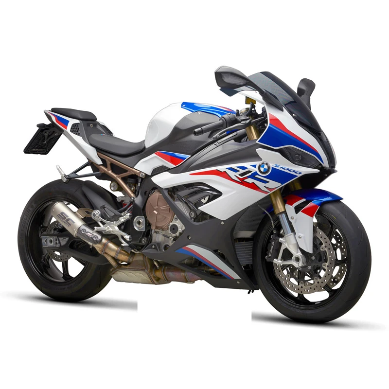 SC-Project B33-50TR CR-T Slip-on Exhaust, Titanium For BMW S1000RR / M '20- 5 SC-Project B33-50TR CR-T Slip-on Exhaust, Titanium For BMW S1000RR / M '20- - Image 5