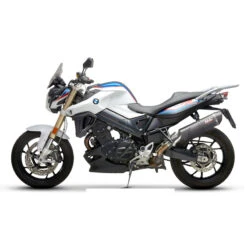 SC-Project B34-02C Oval Slip-on Exhaust, Carbon For BMW F800R '17-'20