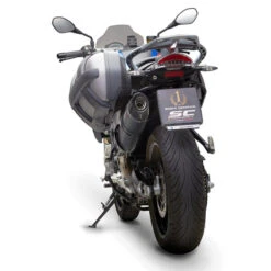 SC-Project B34-02C Oval Slip-on Exhaust, Carbon For BMW F800R '17-'20 -MotorVision Store sc project b34 02c oval slip on exhaust carbon image4