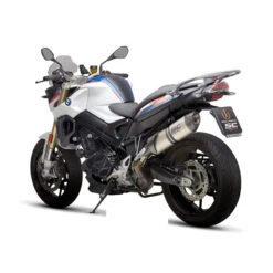 SC-Project B34-02T Oval Slip-on Exhaust, Titanium For BMW F800R '17-'20 -MotorVision Store sc project b34 02t oval slip on exhaust titanium image2